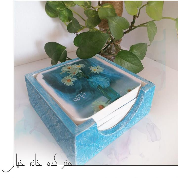 زیر لیوانی شیک قابل سفارش در طرح های متنوع